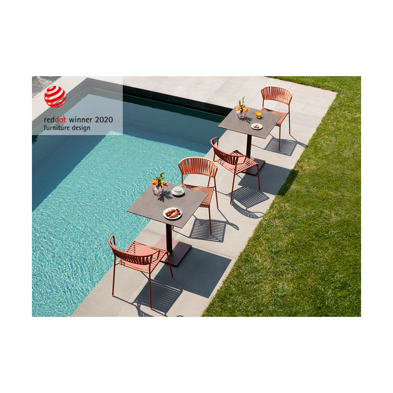 CHAISE FIL DE TERRASSE LISA CLUB STYLE SCOUBIDOU