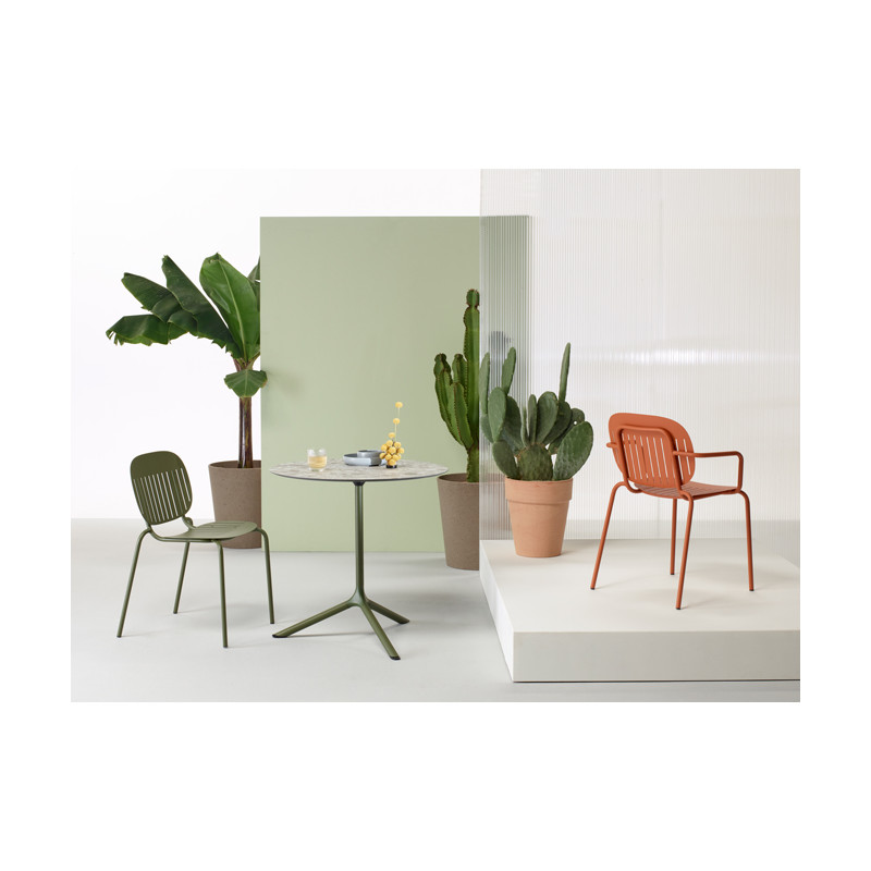 Chaise de Terrasse Contemporaine SISI BARRECODE - Le Chaisier