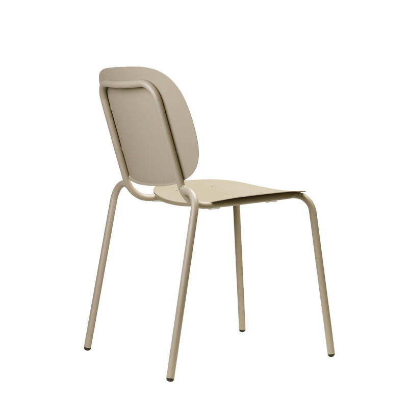 Chaise de Terrasse Empilable Contemporaine SISI - Le Chaisier