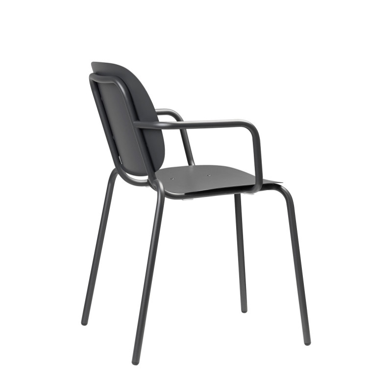 Fauteuil de Terrasse Empilable Contemporain SISI - Le Chaisier