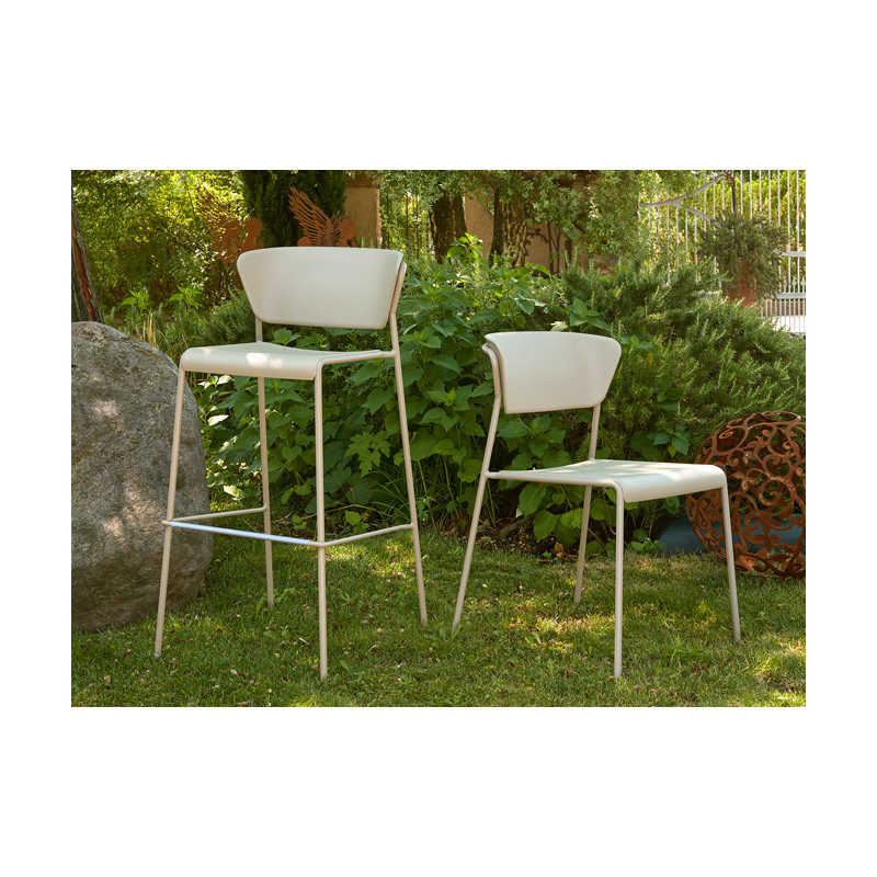 Tabouret d'extérieur en Technopolymère LISA - Le Chaisier