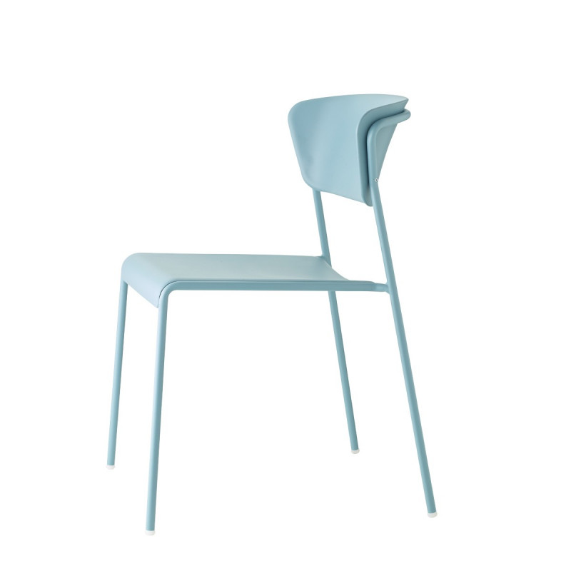 Chaise Empilable Contemporaine LISA en Technopolymère - Le Chaisier