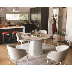 TABLE RONDE CONTEMPORAINE EXTENSIBLE HEY GIO!