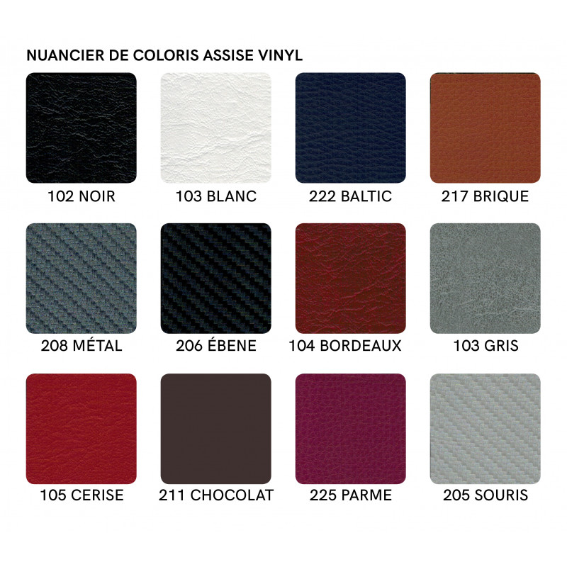 Chaise IRIS - Chaise de Cuisine en Métal IRIS - Le Chaisier