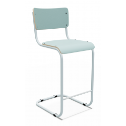 TABOURET SNACK VINTAGE BLEU...