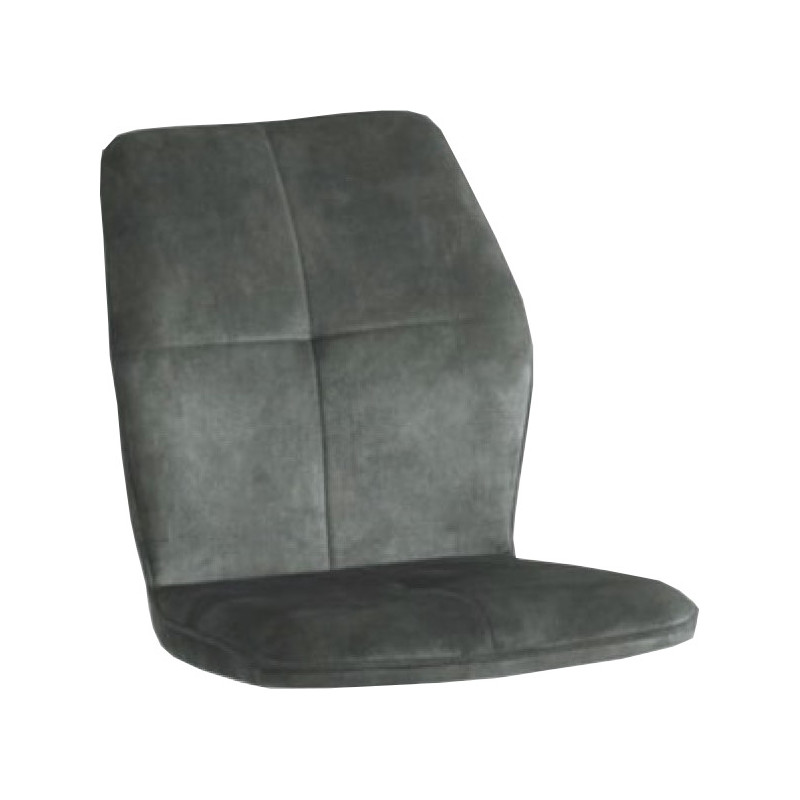 Chaise de Salle à Manger Contemporaine en Velours BEAUTÉ - Le Chaisier