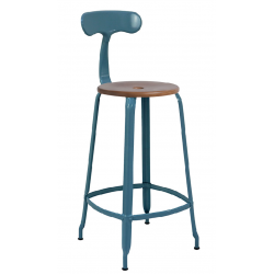 TABOURET DE BAR NICOLLE INDUSTRIEL FRANÇAIS