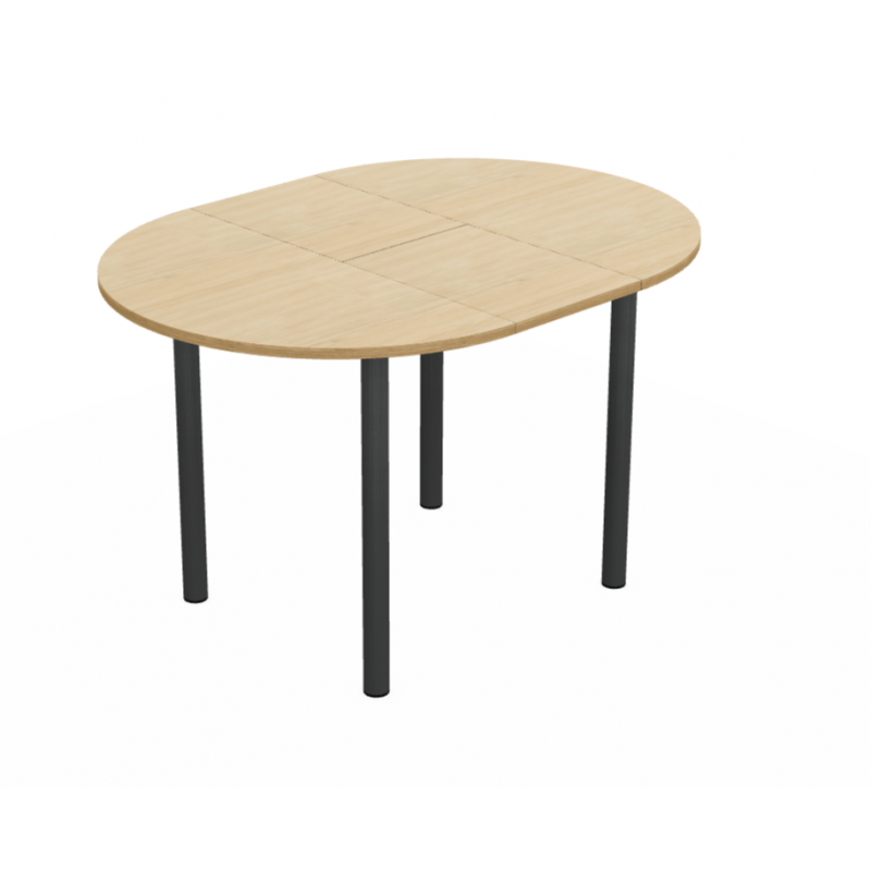 TABLE DE CUISINE EXTENSIBLE SNACK RONDE LUSTRA HT 90 CM TABLE DE CUISINE EXTENSIBLE SNACK RONDE LUSTRA HT 90 CM