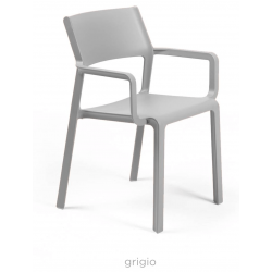 FAUTEUIL DE TERRASSE EN POLYPROPYLÈNE EMPILABLE TRILL NARDI