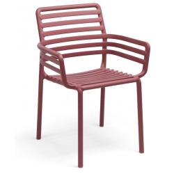 FAUTEUIL DE TERRASSE EN POLYPROPYLÈNE EMPILABLE DOGA