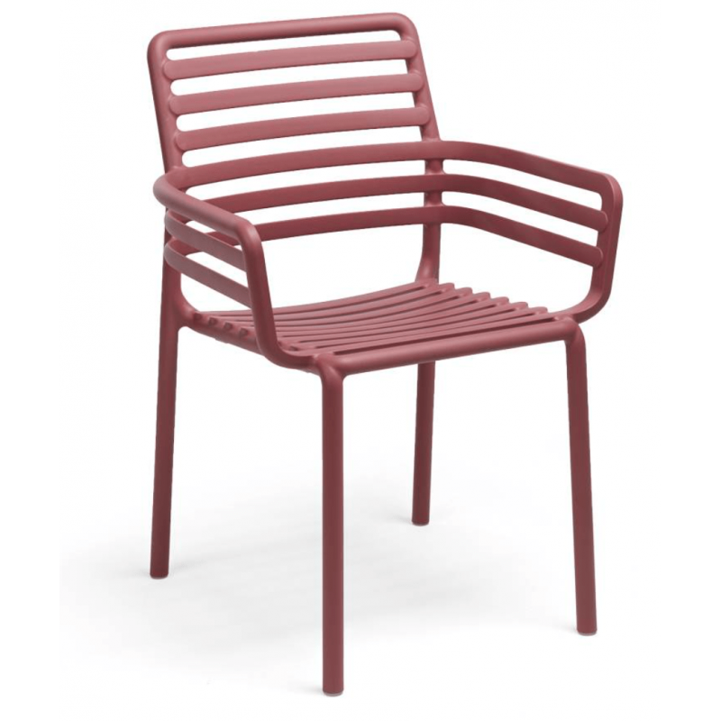 FAUTEUIL DE TERRASSE EN POLYPROPYLÈNE EMPILABLE DOGA