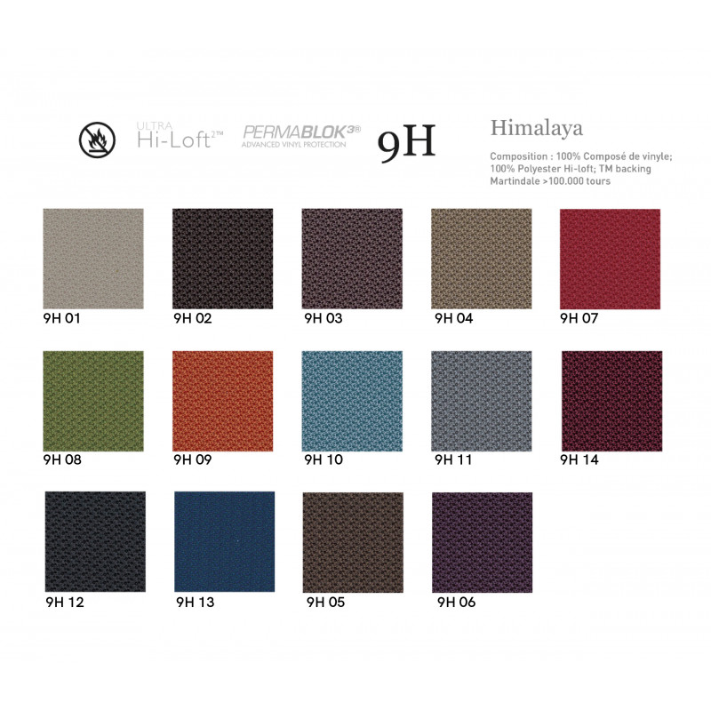 CHAISE DE SALLE À MANGER CONTEMPORAINE EN SILVERTEX BÉA - Le Chaisier