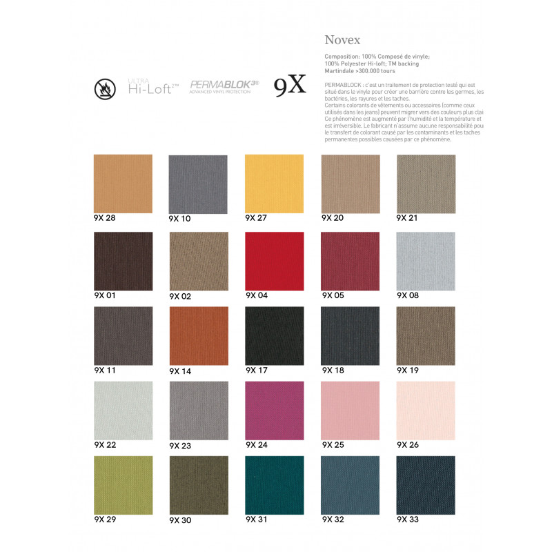 CHAISE DE SALLE A MANGER CONTEMPORAINE CARLA EN SILVERTEX - Le Chaisier