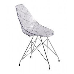 CHAISE EN PLEXIGLAS ET...