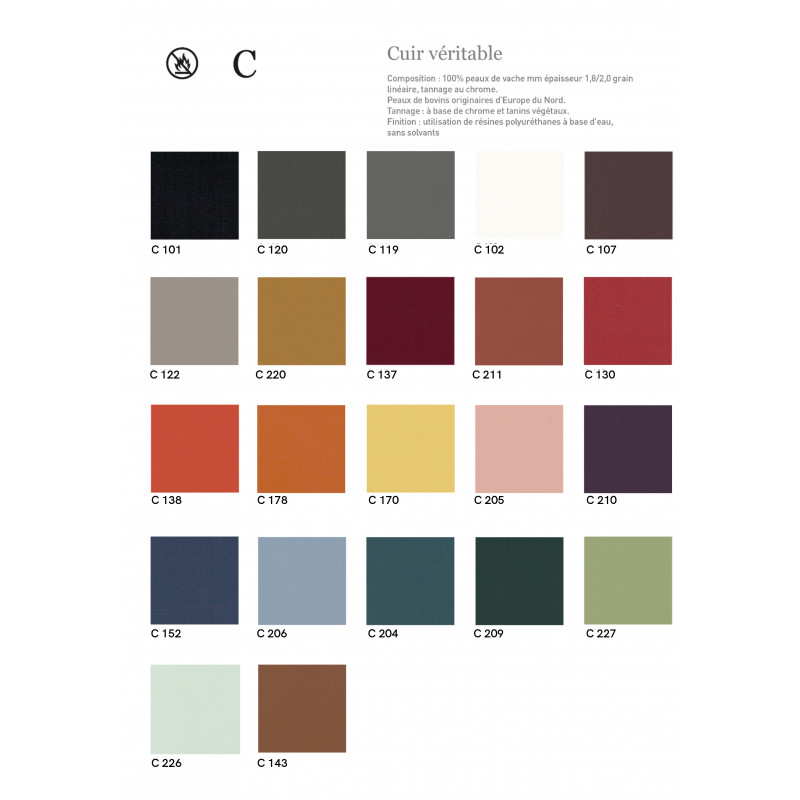 FAUTEUIL ROND EN CUIR ITALIEN CONTEMPORAIN BELT