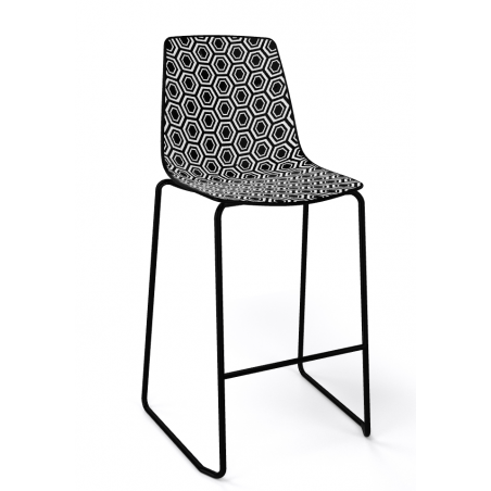 TABOURET SNACK CONTEMPORAIN EN POLYPROPYLÈNE ALHAMBRA ST