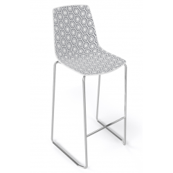 TABOURET DE BAR CONTEMPORAIN EN POLYPROPYLÈNE ALHAMBRA ST