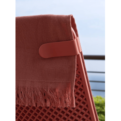 FAUTEUIL DE TERRASSE ITALIEN EMPILABLE NET LOUNGE NARDI