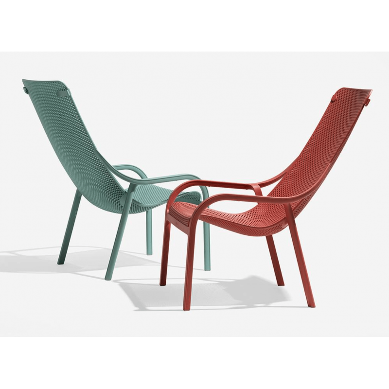 FAUTEUIL DE TERRASSE EMPILABLE NET LOUNGE - Le Chaisier