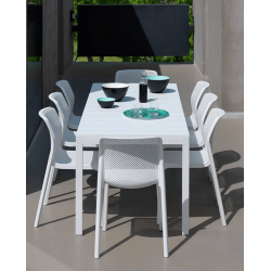 CHAISE DE JARDIN ITALIENNE EN POLYPROPYLÈNE EMPILABLE BIT NARDI