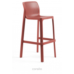 TABOURET ITALIEN DE BAR DE JARDIN EMPILABLE NET MINI NARDI