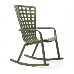 ROCKING-CHAIR ITALIEN D'EXTÉRIEUR EN POLYPROPYLÈNE FOLIO NARDI