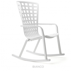 ROCKING-CHAIR ITALIEN D'EXTÉRIEUR EN POLYPROPYLÈNE FOLIO NARDI