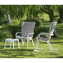 ROCKING-CHAIR ITALIEN D'EXTÉRIEUR EN POLYPROPYLÈNE FOLIO NARDI