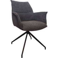 LIEVENS FAUTEUIL PIVOTANT DE SALLE À MANGER PARISH