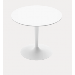 TABLE RONDE CONTEMPORAINE PIEDS TULIPE PLANET