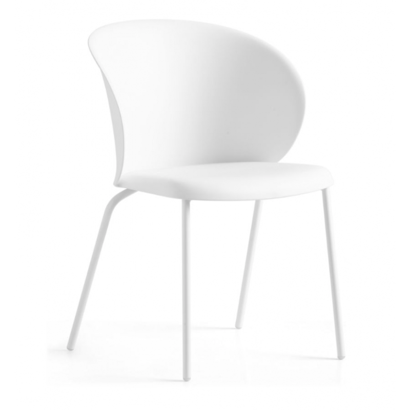 CHAISE RONDE EN POLYPROPYLÈNE RÉTRO TUKA