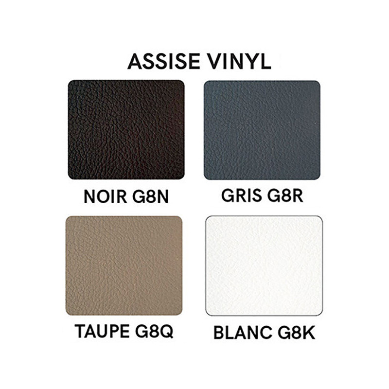 TABOURET SCANDINAVE ASSISE GARNIE ACADEMY PIEDS BOIS  - Le Chaisier