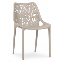 CHAISE EMPILABLE EN POLYPROPYLÈNE AVEIRO