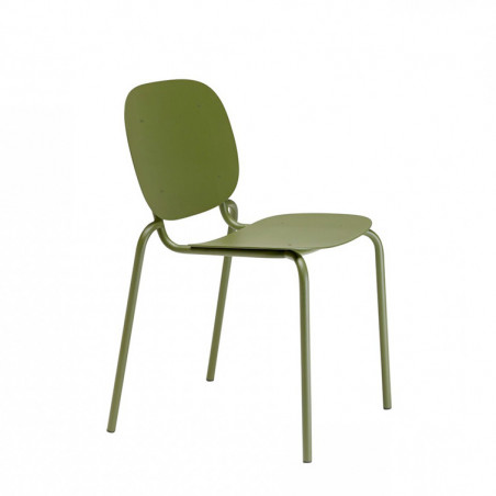 Chaise de Terrasse Empilable Contemporaine SISI - Le Chaisier