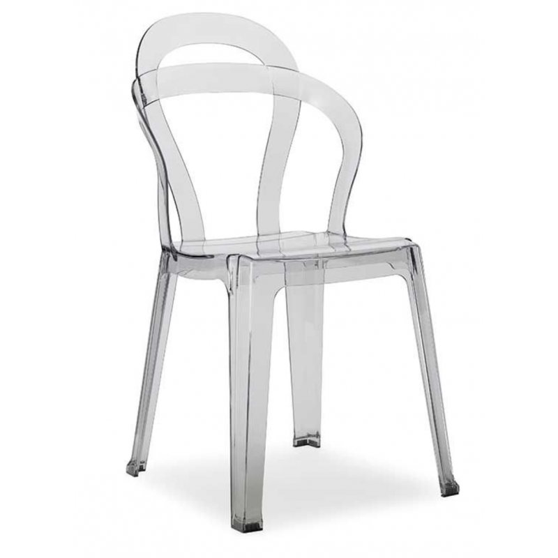 CHAISE EN PLEXIGLAS EMPILABLE TITI - Le Chaisier