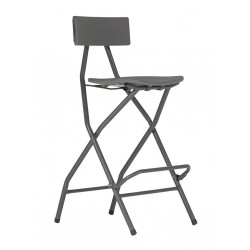 TABOURET PROFESSIONNEL DE BAR PLIANT ALVAR POLYPROPYLÈNE