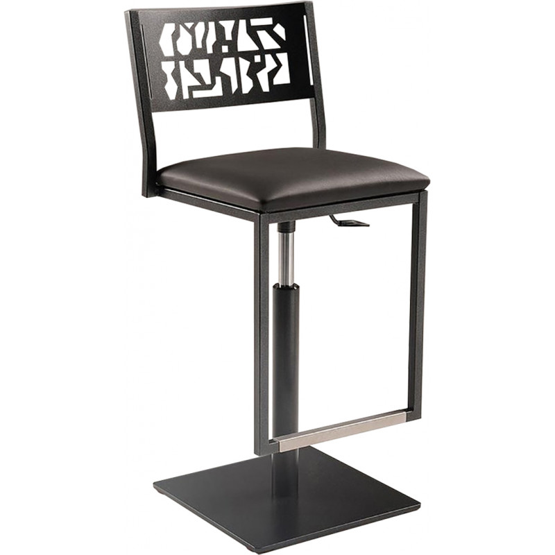 Tabouret Selle Ergonomique Avec Dossier | Hauteur Réglable, Pivotant | Pour Bureau, Dessin, Médical