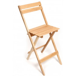 TABOURET SNACK PLIANT D'APPOINT EN BOIS PATENTADA