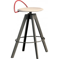 TABOURET SNACK CONTEMPORAIN PIVOTANT SATURNE