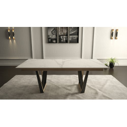 TABLE EN CÉRAMIQUE EXTENSIBLE NEIVA