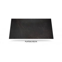 TABLE EN DEKTON SNACK NORDIC HT 90 CM