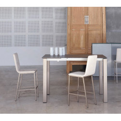 TABLE SNACK EN DEKTON EXTENSIBLE CHAMON HT 90 CM