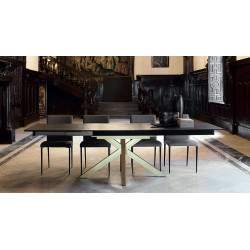 TABLE CONTEMPORAINE EN DEKTON MOON