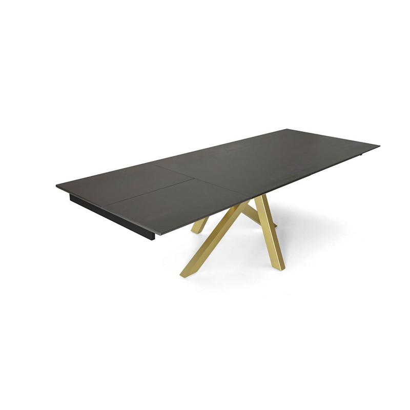 TABLE CONTEMPORAINE EN DEKTON MOON