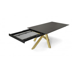 TABLE CONTEMPORAINE EN DEKTON MOON