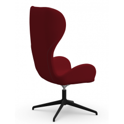 FAUTEUIL DALIA CONTEMPORAIN PIVOTANT DOSSIER HAUT