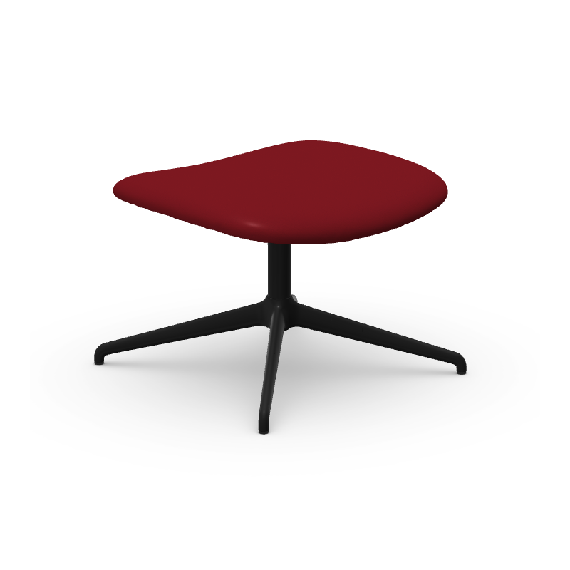 TABOURET BAS / REPOSE-PIEDS CONTEMPORAIN EN SIMILICUIR DALIA