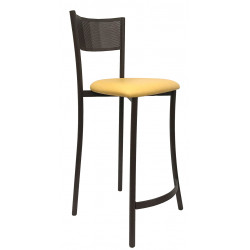 TABOURET DE CUISINE FRANÇAIS EN MÉTAL ÉCUME SNACK