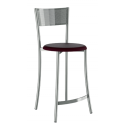 TABOURET DE CUISINE FRANÇAIS EN MÉTAL ÉCUME SNACK