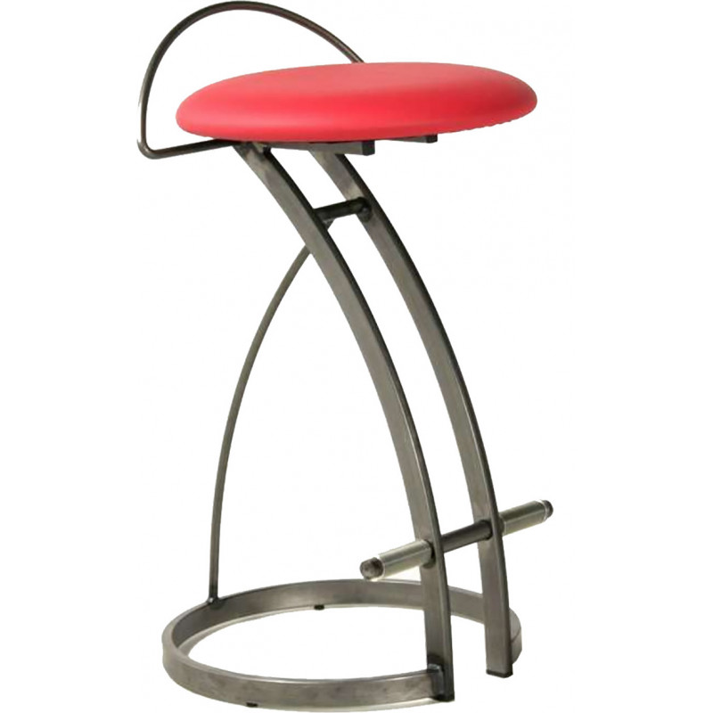 TABOURET EN MÉTAL FRANÇAIS SNACK COFFEE